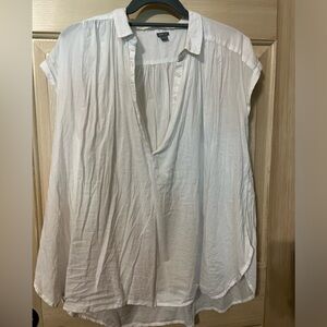 Aerie 100% Cotton Tunic Blouse